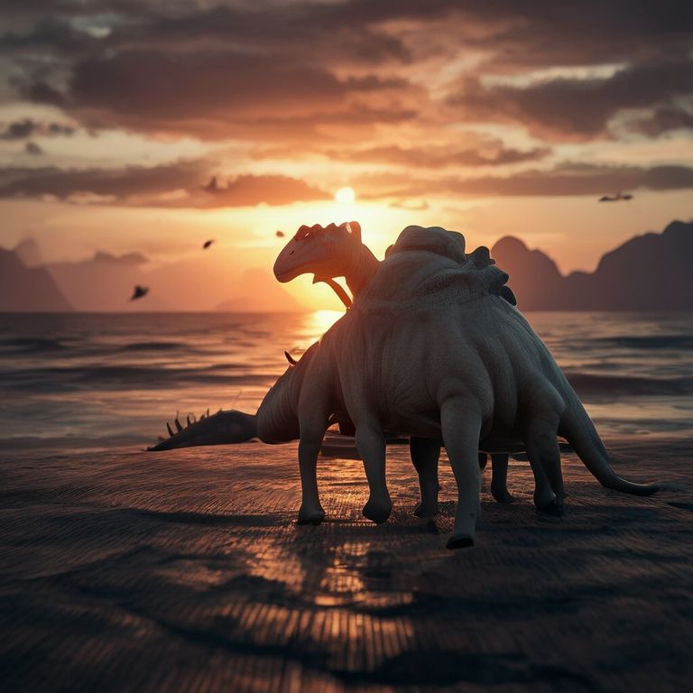 ความสัมพันธ์ที่น่ารักของโนบิตะกับไดโนเสาร์